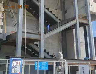 室外鋼結構逃生樓梯