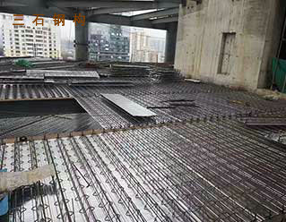 核心筒+桁架樓承板結(jié)構(gòu)