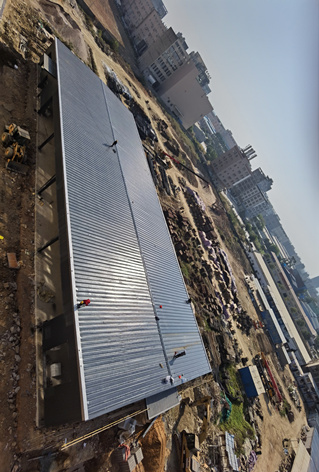 惠州動力及儲能電池檢測技術中心鋼結構廠房